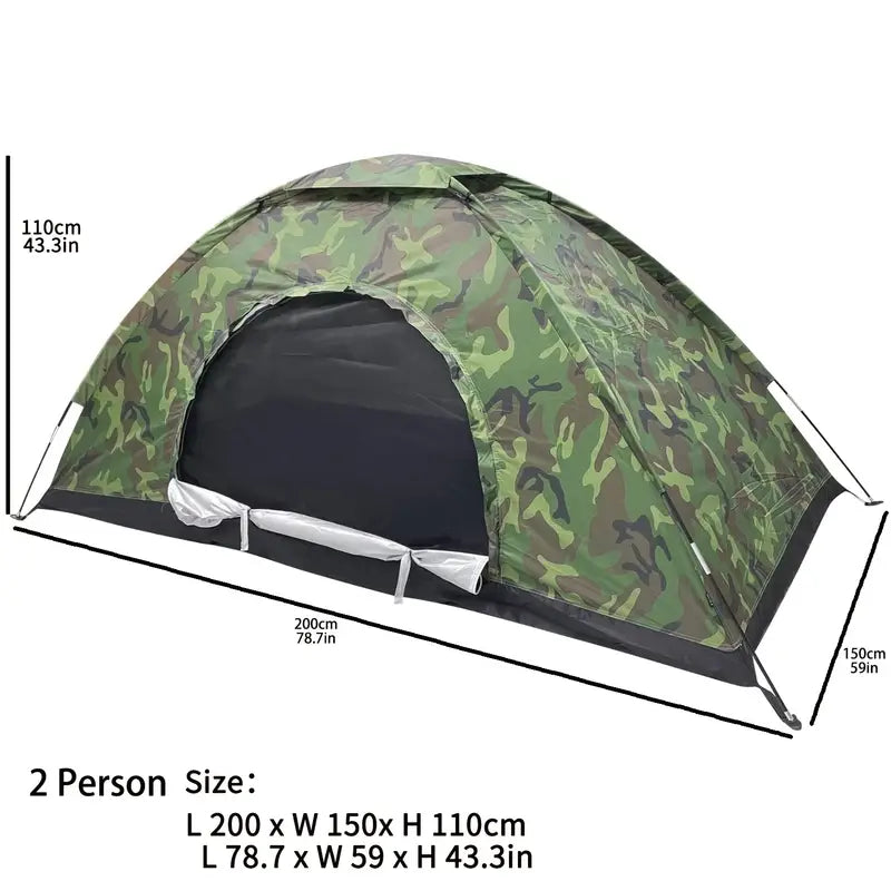 camp tent 1-4 person or gear tent